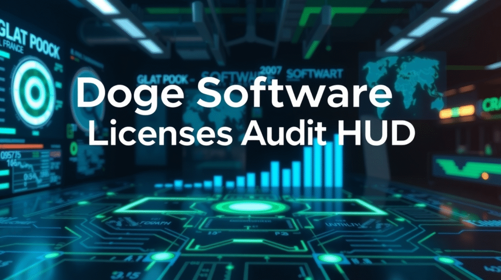 doge software licenses audit hud
